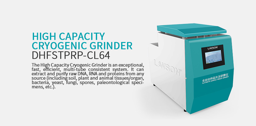 High Capacity Cryogenic Grinder DHFSTPRP-CL24